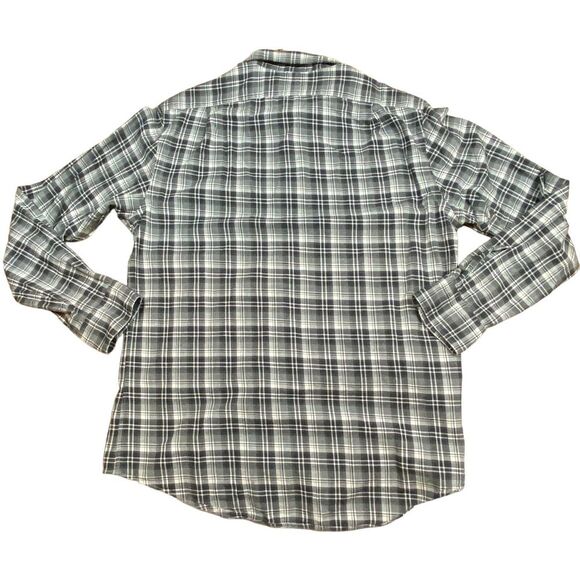Polo Ralph Lauren Shirt Mens Size XL Gray Plaid Collared Button Down Slim Fit - Picture 3 of 9